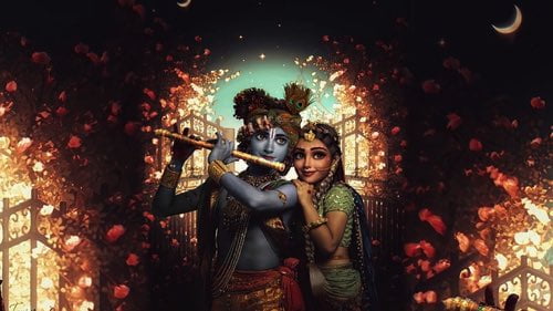 Krişna, Hint tanrısının temsili görüntüsü